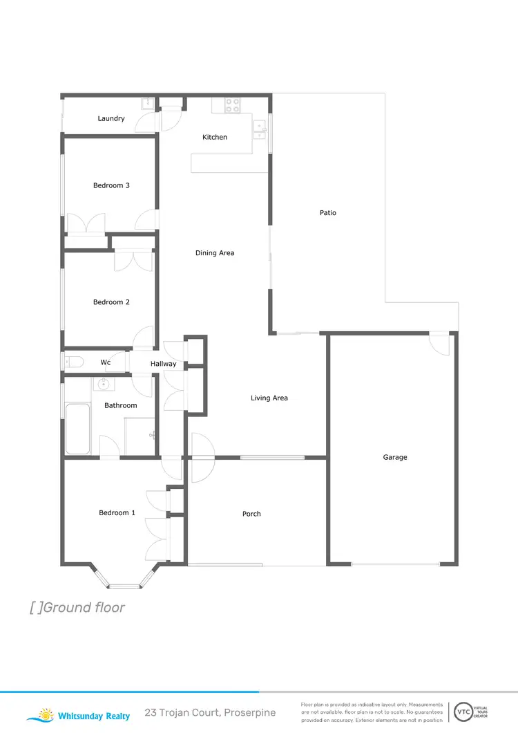 Floorplan of Homely house listing, 23 Trojan Court, Proserpine QLD 4800