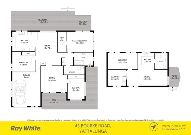 Floorplan of Homely house listing, 43 Bourke Avenue, Yattalunga NSW 2251