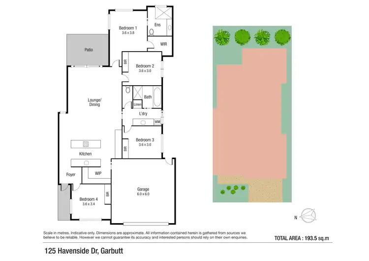 Floorplan of Homely house listing, 125 Havenside Drive, Garbutt QLD 4814