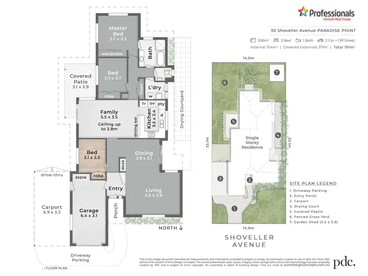 Floorplan of Homely house listing, 30 Shoveller Avenue, Paradise Point QLD 4216