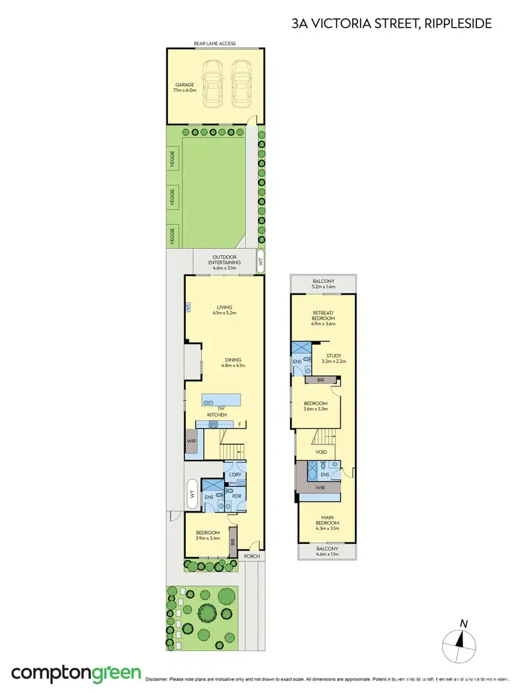 Floorplan of Homely house listing, 3A Victoria Street, Rippleside VIC 3215