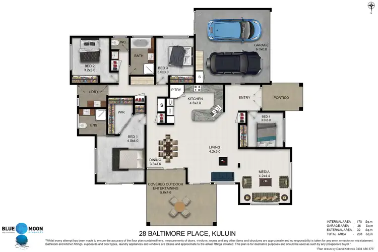 Floorplan of Homely house listing, 28 Baltimore Place, Kuluin QLD 4558