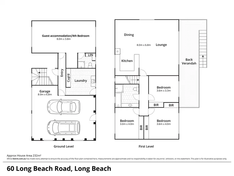 Floorplan of Homely house listing, 60 Long Beach Road, Long Beach NSW 2536