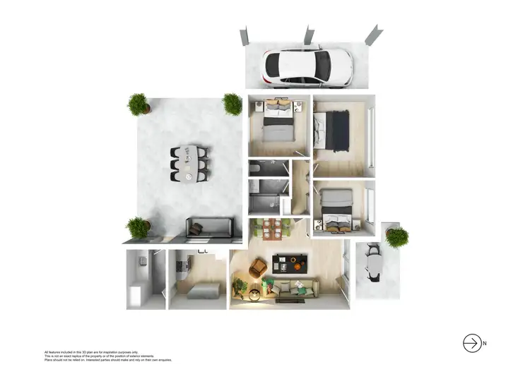 Floorplan of Homely unit listing, 13 Rambures Way, Hamilton Hill WA 6163
