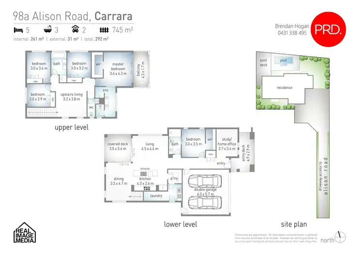 Floorplan of Homely house listing, 98A Alison Road, Carrara QLD 4211