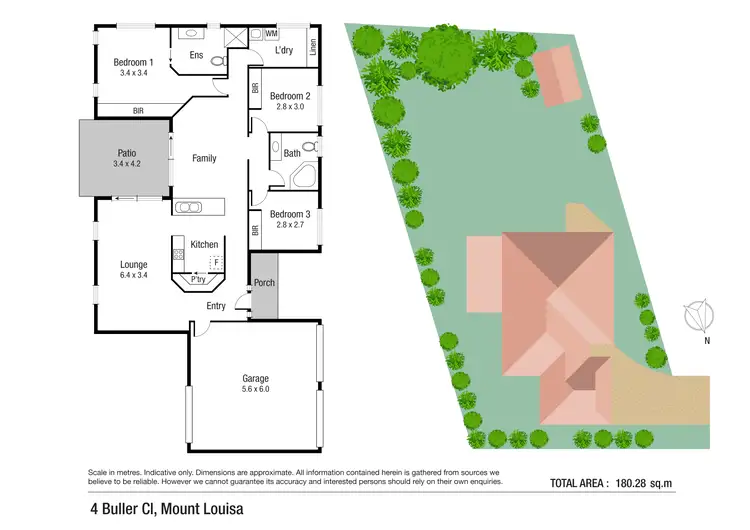 Floorplan of Homely house listing, 4 Buller Close, Mount Louisa QLD 4814