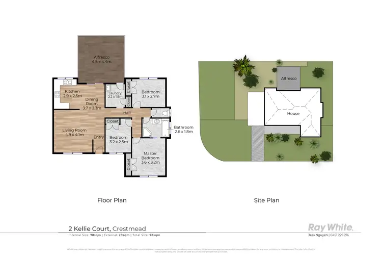 Floorplan of Homely house listing, 2 Kellie Court, Crestmead QLD 4132
