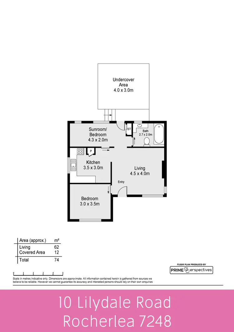 Floorplan of Homely house listing, 10 Lilydale Road, Rocherlea TAS 7248