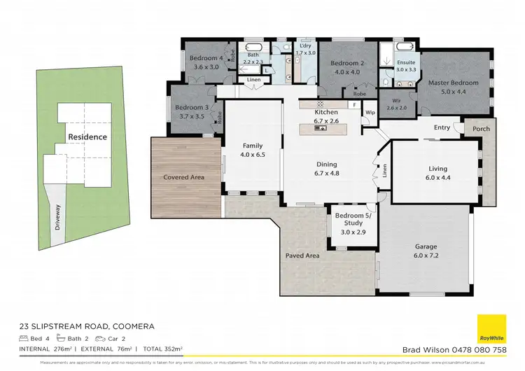 Floorplan of Homely house listing, 23 Slipstream Road, Coomera Waters QLD 4209