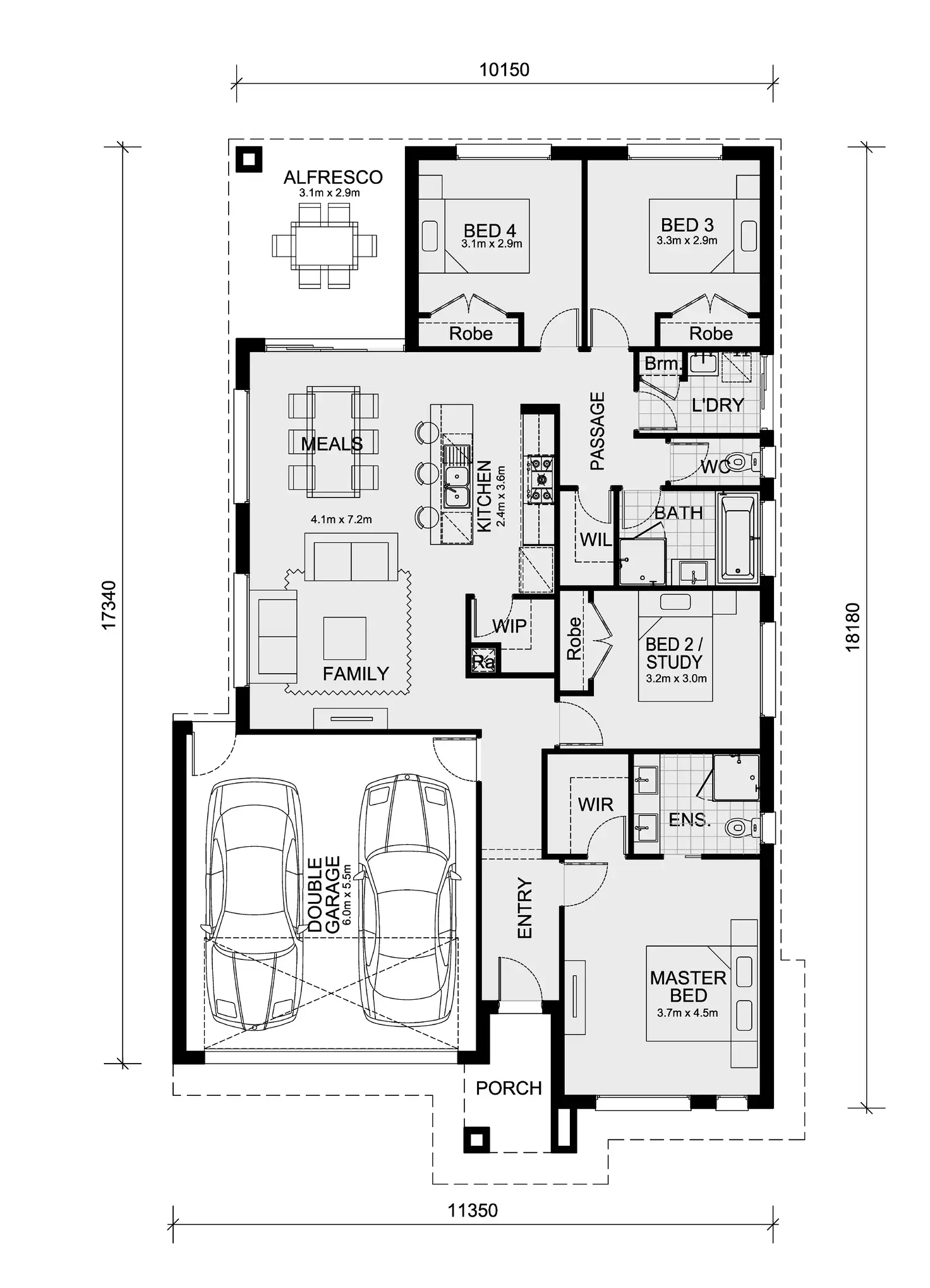 Floorplan of Homely house listing, Lot 226 The Reserve Estate Enfield 201, Charlemont VIC 3217