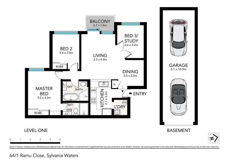 Floorplan of Homely apartment listing, 64/1 Ramu Close, Sylvania Waters NSW 2224