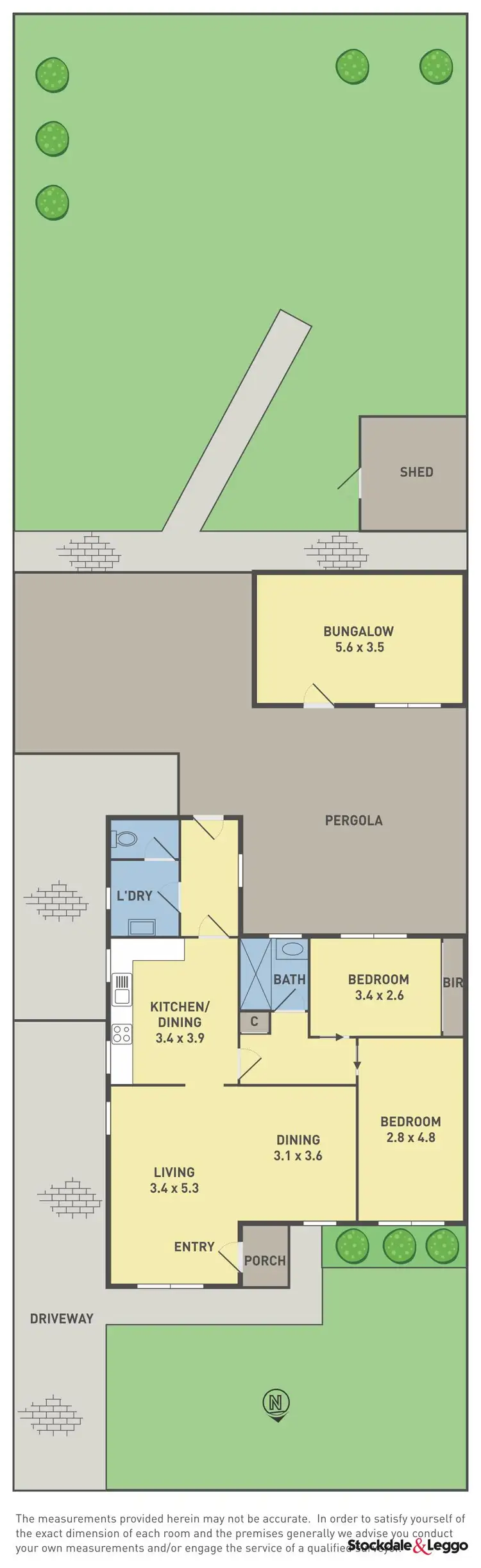 Floorplan of Homely house listing, 151 Graham Street, Broadmeadows VIC 3047
