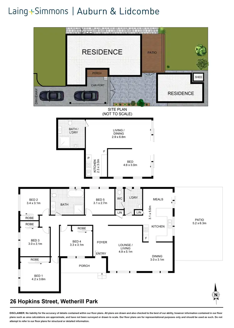 Floorplan of Homely house listing, 26 Hopkins St, Wetherill Park NSW 2164