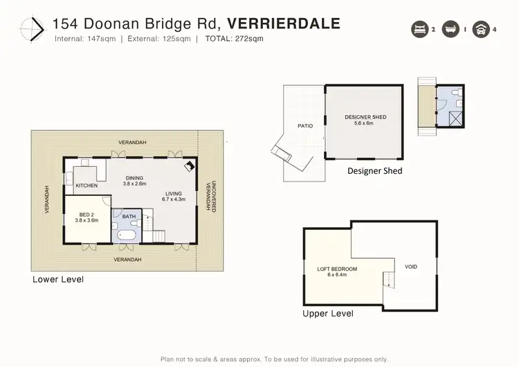Floorplan of Homely house listing, 154 Doonan Bridge Road, Verrierdale QLD 4562