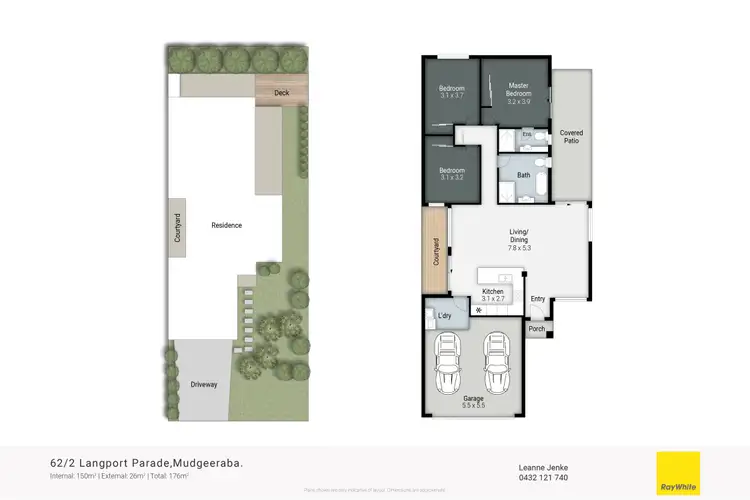 Floorplan of Homely house listing, 62/2-4 Langport Parade, Mudgeeraba QLD 4213
