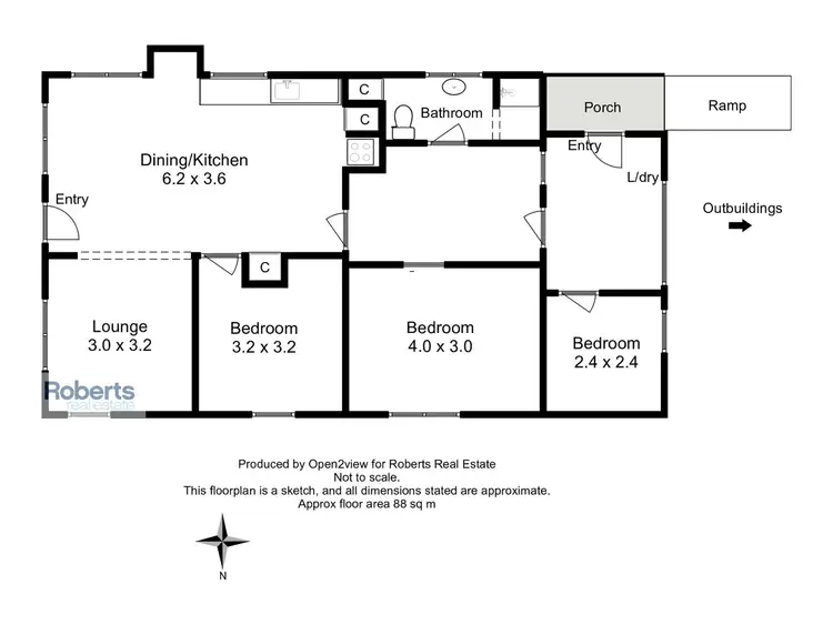 Floorplan of Homely house listing, 48 Lettes Bay Road, Strahan TAS 7468