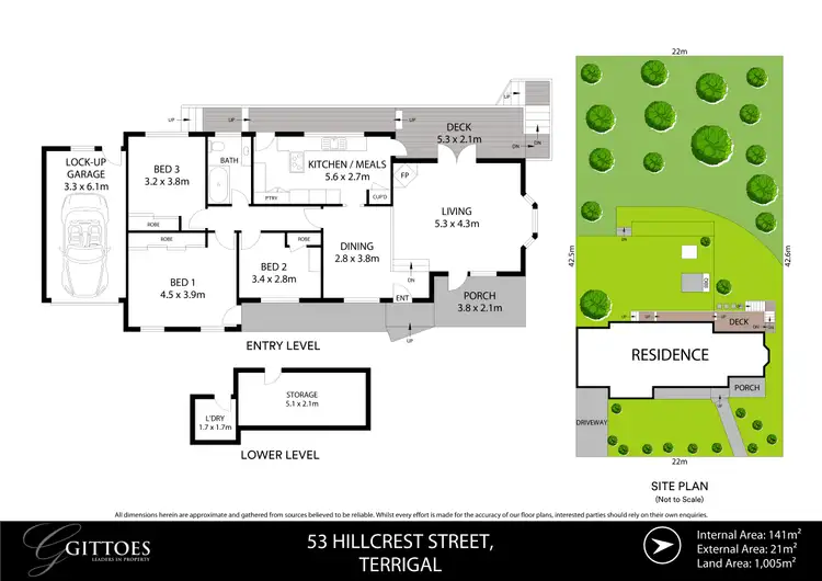 Floorplan of Homely house listing, 53 Hillcrest Street, Terrigal NSW 2260