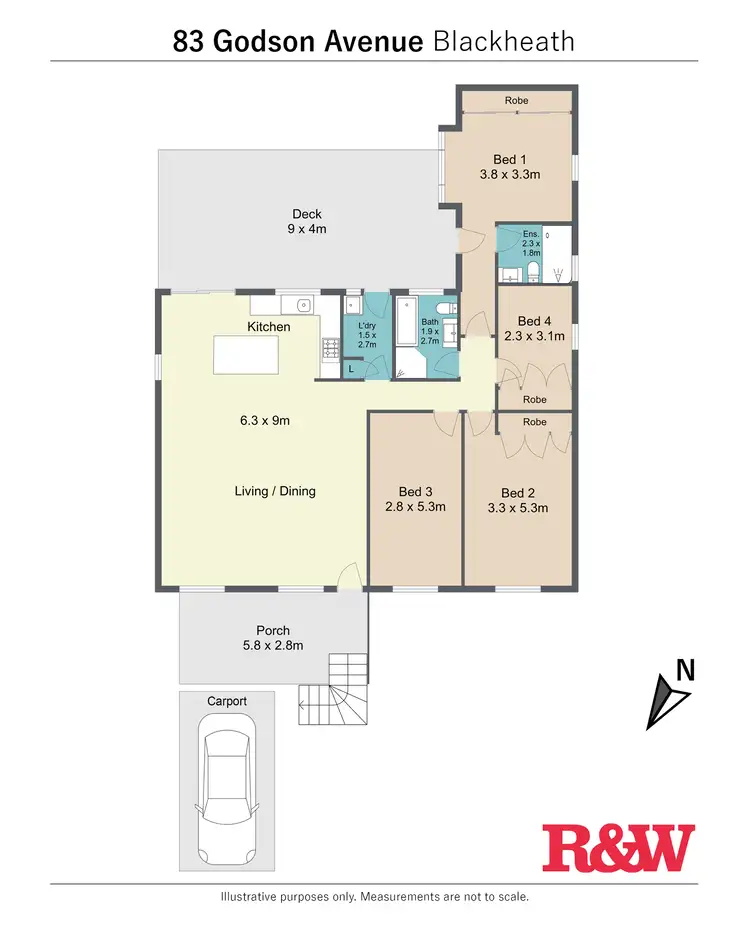 Floorplan of Homely house listing, 83 Godson Avenue, Blackheath NSW 2785