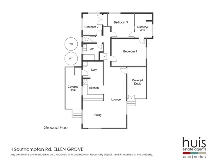 Floorplan of Homely house listing, 4 Southampton Road, Ellen Grove QLD 4078