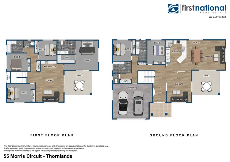 Floorplan of Homely house listing, 55 Morris Circuit, Thornlands QLD 4164