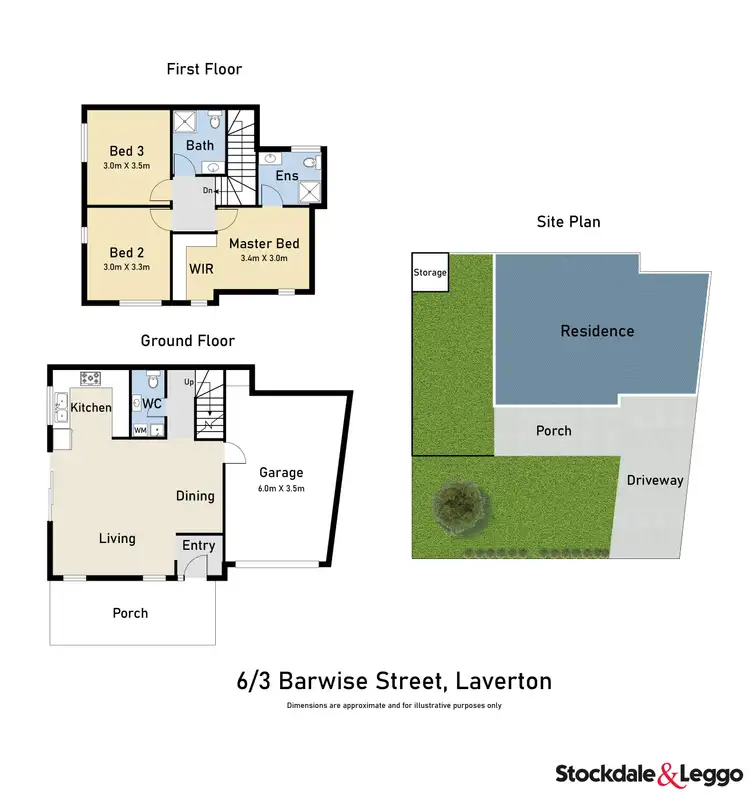 Floorplan of Homely house listing, 6/3 Barwise Street, Laverton VIC 3028