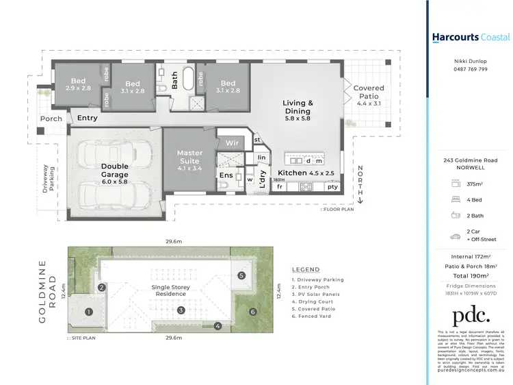 Floorplan of Homely house listing, 243 Goldmine Road, Ormeau QLD 4208