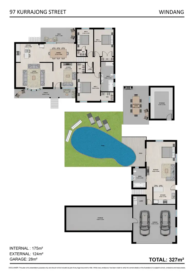 Floorplan of Homely house listing, 97 Kurrajong Street, Windang NSW 2528