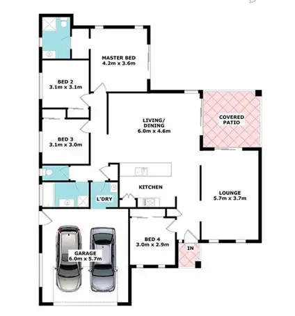 Floorplan of Homely house listing, 7 Rigden Close, Morayfield QLD 4506