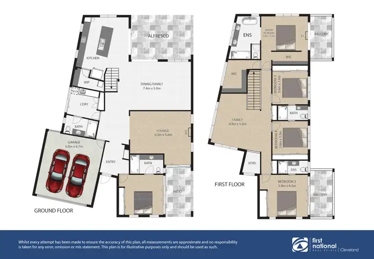 Floorplan of Homely house listing, 22B Piermont Place, Raby Bay QLD 4163