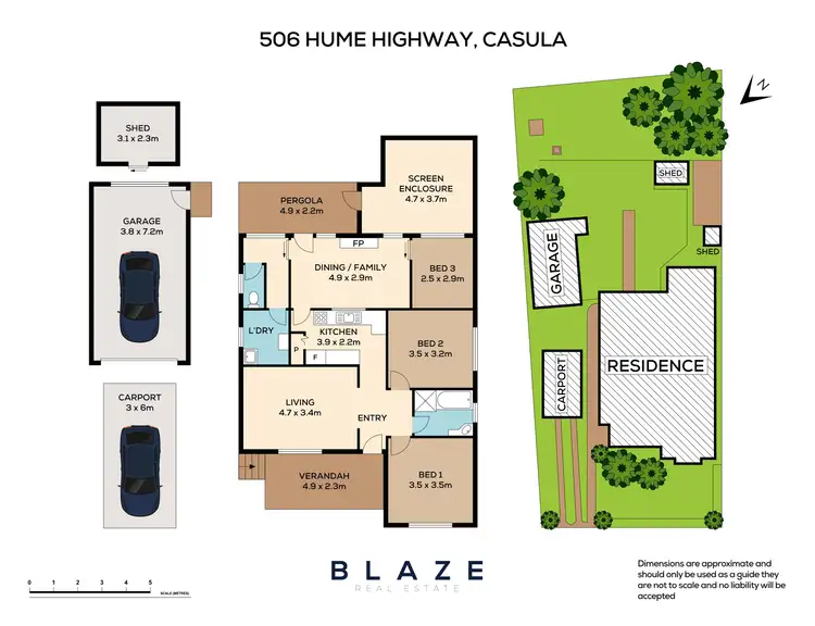 Floorplan of Homely house listing, 506 Hume Highway, Casula NSW 2170
