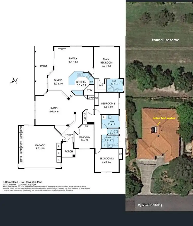 Floorplan of Homely house listing, 3 Homestead Drive, Tewantin QLD 4565