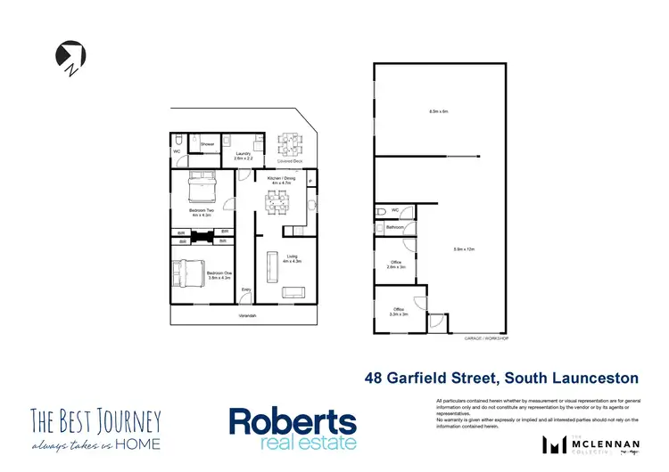 Floorplan of Homely house listing, 48 Garfield Street, South Launceston TAS 7249