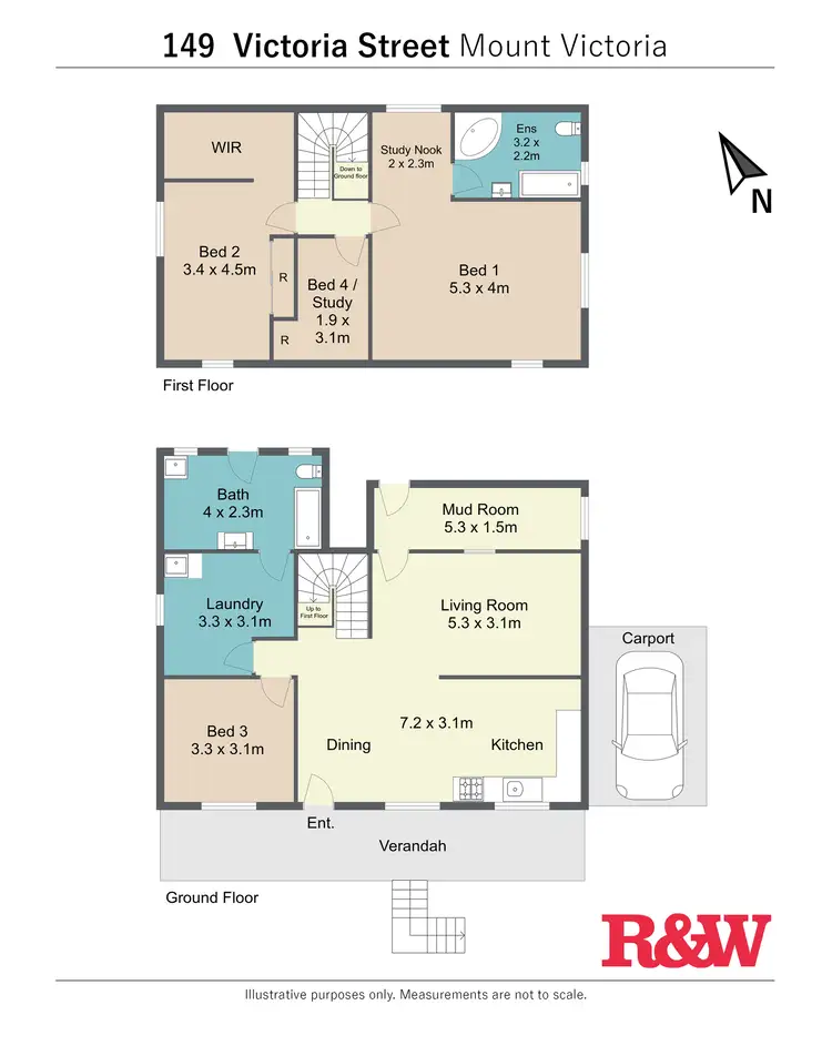 Floorplan of Homely house listing, 149 Victoria Street, Mount Victoria NSW 2786