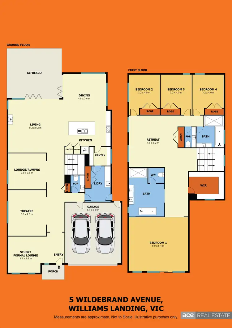 Floorplan of Homely house listing, 5 Wildebrand Avenue, Williams Landing VIC 3027