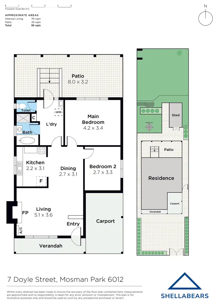 Floorplan of Homely house listing, 7 Doyle Street, Mosman Park WA 6012