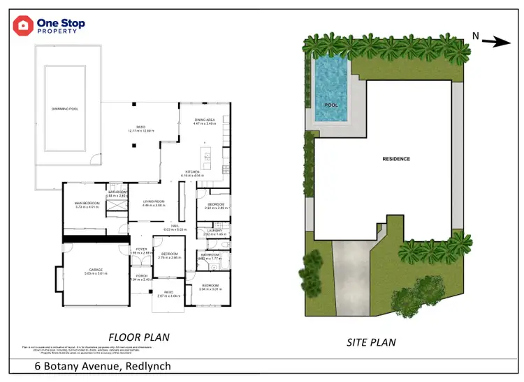 Floorplan of Homely house listing, 6 Botany Avenue, Redlynch QLD 4870