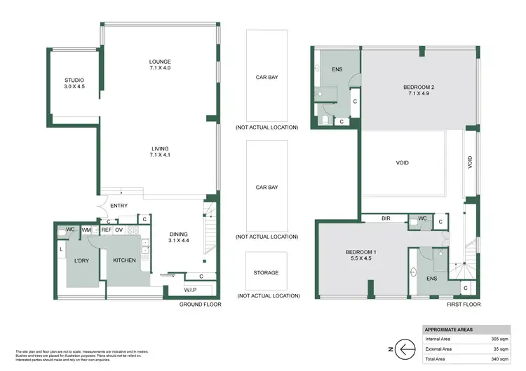 Floorplan of Homely apartment listing, 10/2 Bindaring Parade, Claremont WA 6010