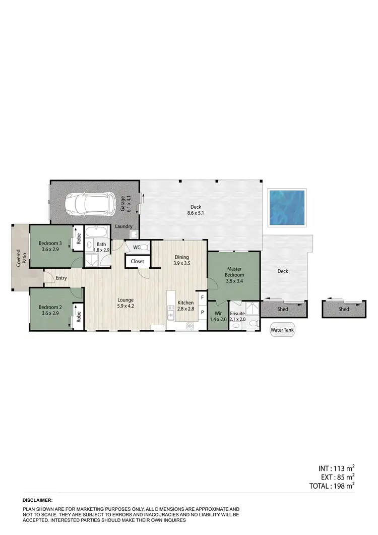 Floorplan of Homely house listing, 9 Eureka Street, North Lakes QLD 4509