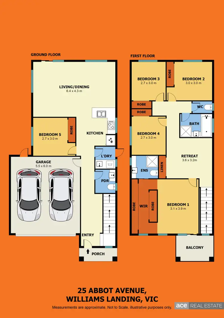 Floorplan of Homely house listing, 25 Abbots Avenue, Williams Landing VIC 3027