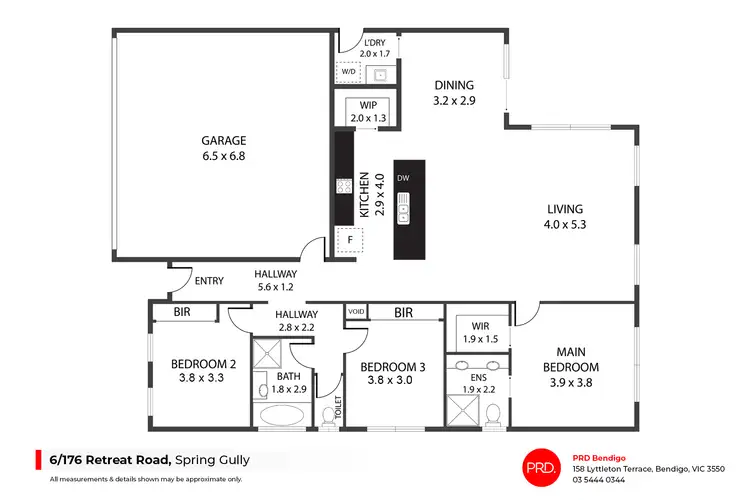 Floorplan of Homely house listing, 6/176 Retreat Road, Spring Gully VIC 3550
