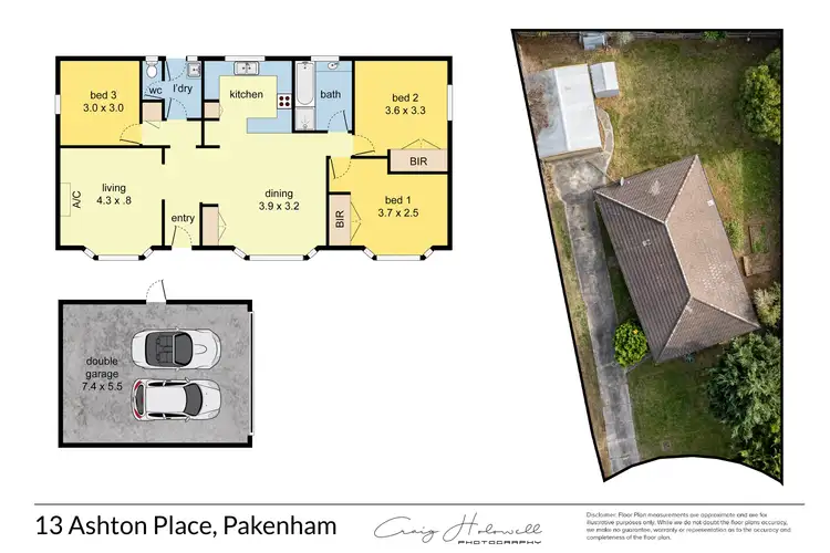 Floorplan of Homely house listing, 13 Ashton Place, Pakenham VIC 3810