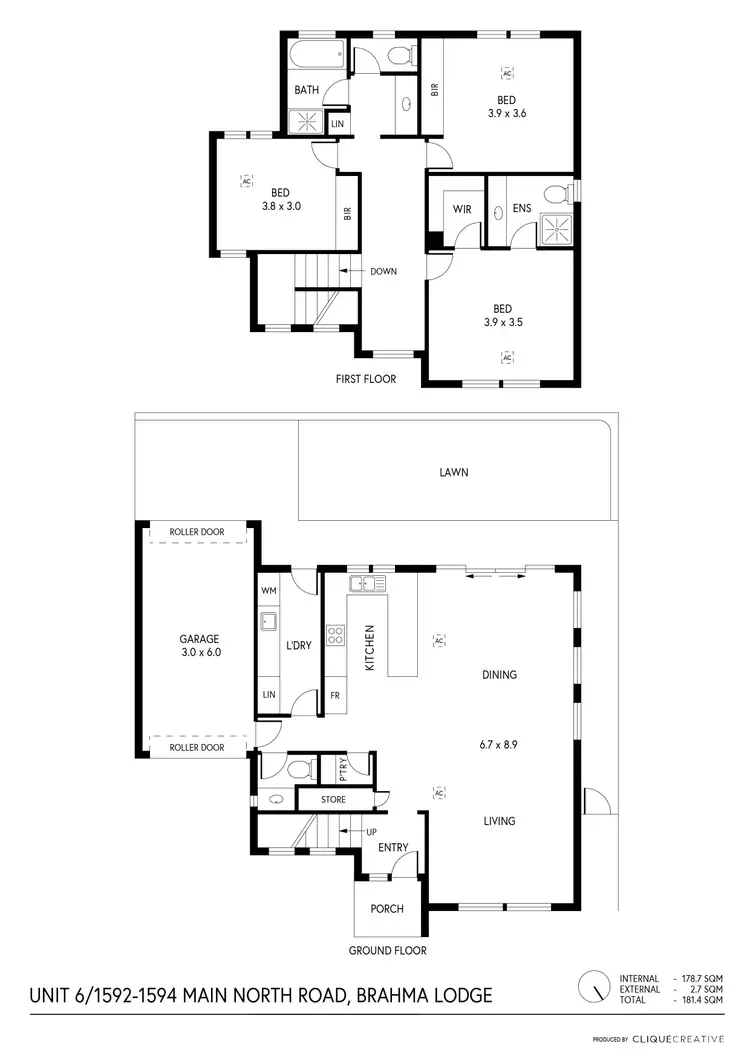Floorplan of Homely house listing, 6/1592-1594 Main North Road, Brahma Lodge SA 5109