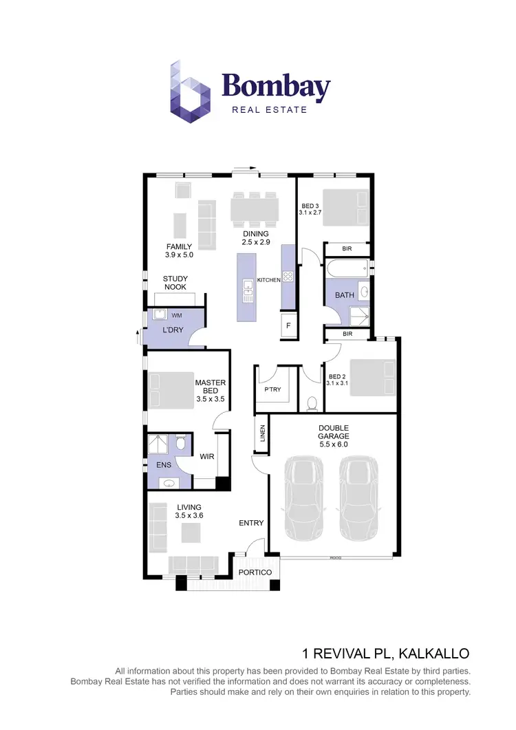 Floorplan of Homely house listing, 1 Revival Place, Kalkallo VIC 3064