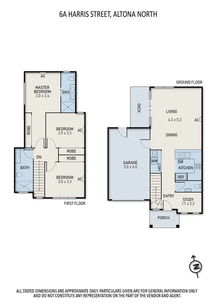Floorplan of Homely house listing, 6A Harris Street, Altona North VIC 3025