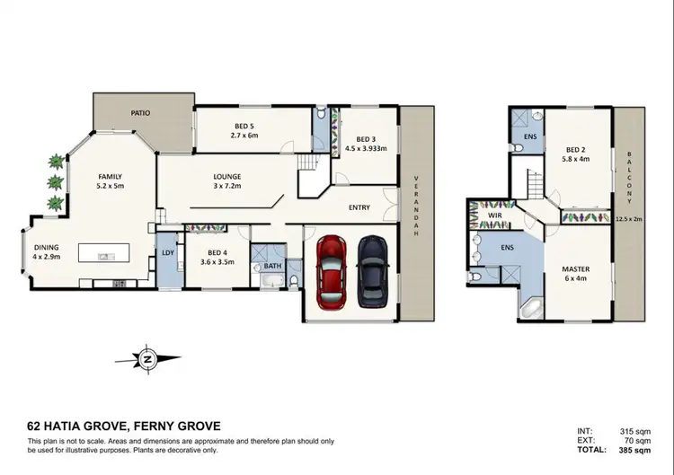 Floorplan of Homely house listing, 62 Hatia Grove, Ferny Grove QLD 4055