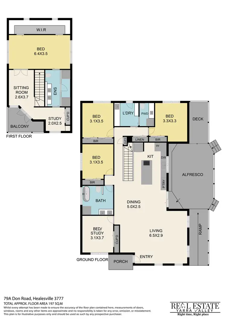 Floorplan of Homely house listing, 79A Don Road, Healesville VIC 3777