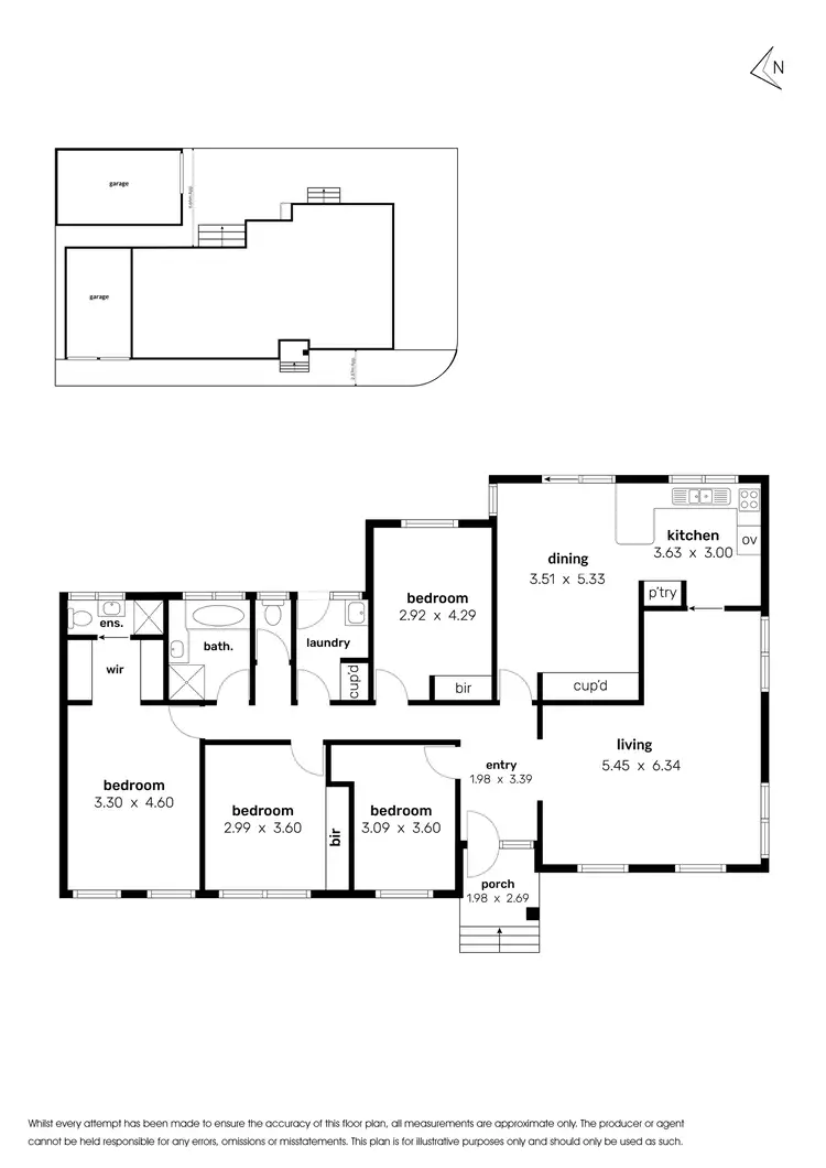 Floorplan of Homely house listing, 23 Roach Drive, Altona Meadows VIC 3028