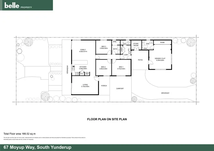 Floorplan of Homely house listing, 67 Moyup Way, South Yunderup WA 6208