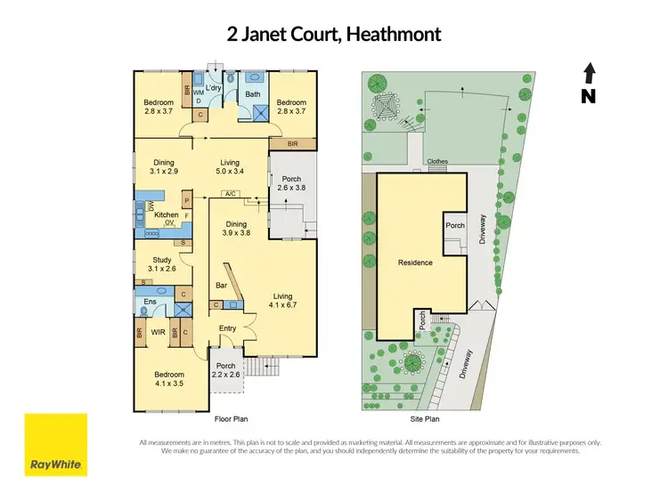 Floorplan of Homely house listing, 2 Janet Court, Heathmont VIC 3135