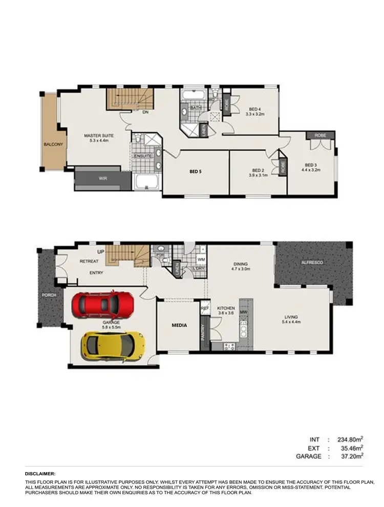 Floorplan of Homely house listing, 17 Foambark Street, North Lakes QLD 4509